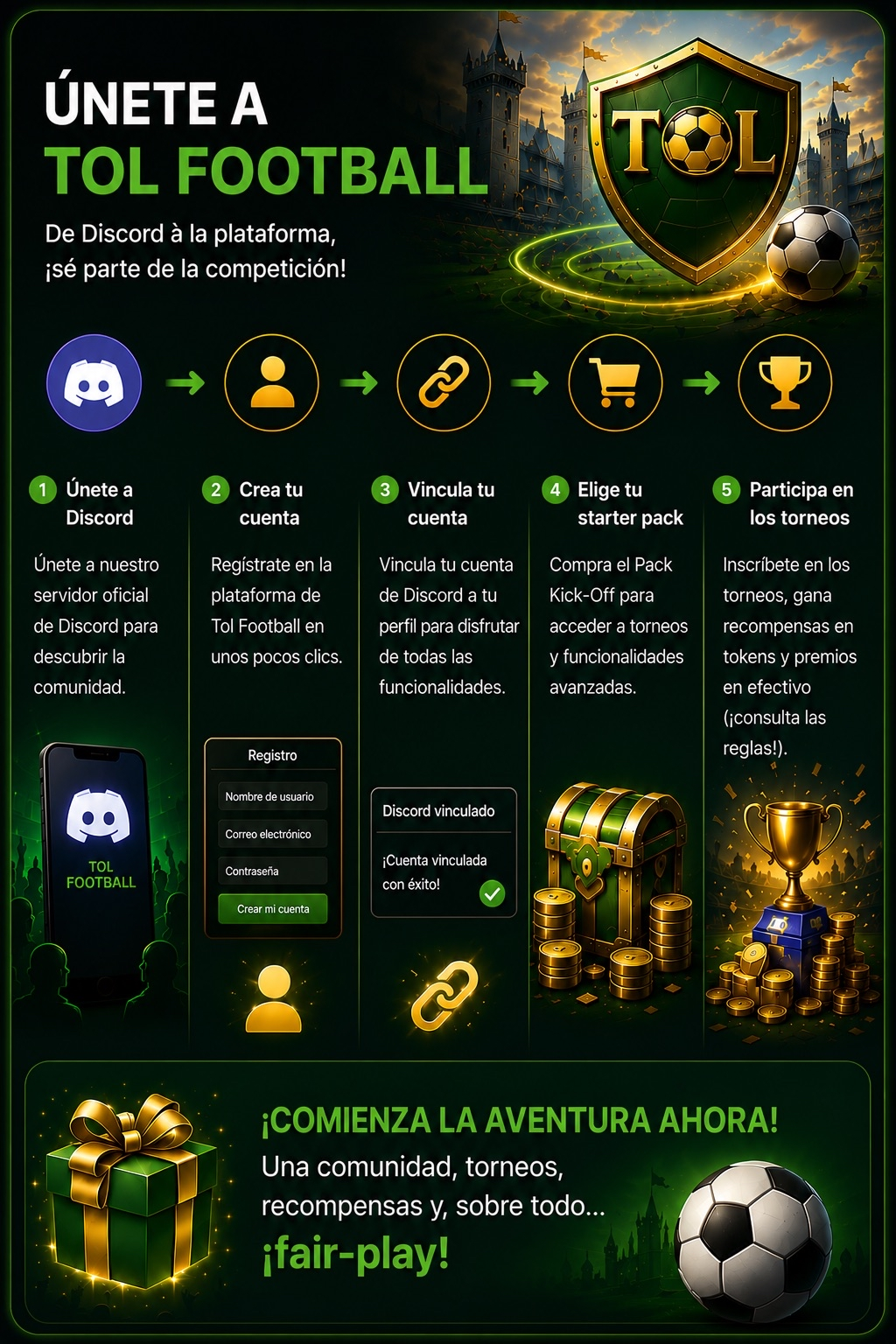Rejoignez Tol Football